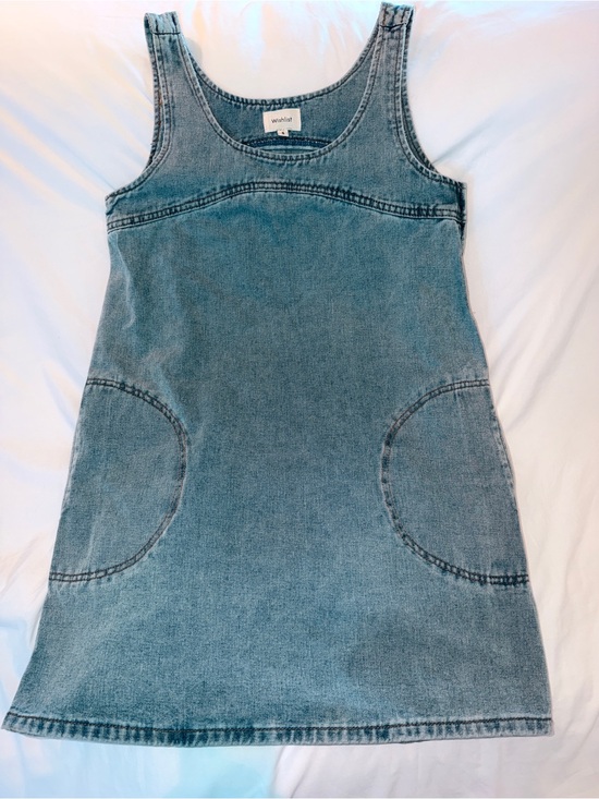 Wishlist Dresses & Skirts - Wishlist Denim Tank Dress in Light Blue Wash